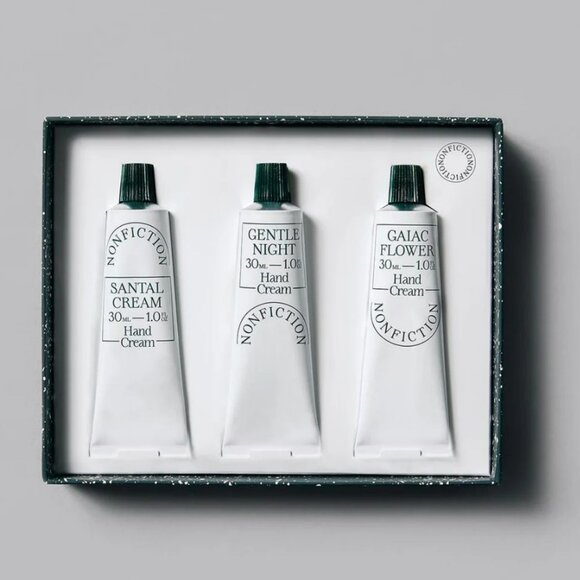 NONFICTION Other - Trio of scented hand creams in gift box